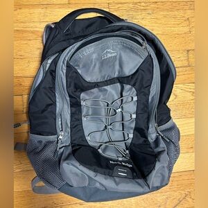 LL Bean Black Backpack